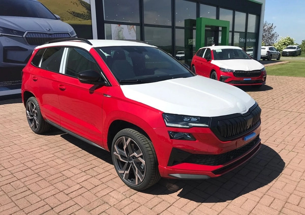 Skoda Karoq cena 173100 przebieg: 7, rok produkcji 2024 z Człopa małe 46